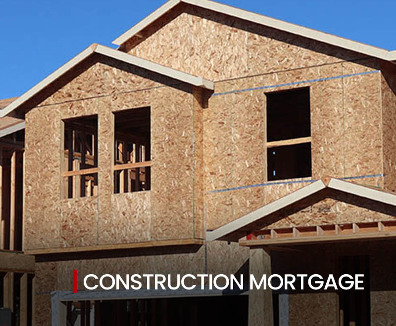 Consider a construction mortgage to fund the build of your new custom home.